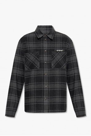 White - STOREEZ Cropped Jackets for Women - Flannel shirt